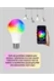 Akıllı LED Ampul RGBW 9W WiFi Uzaktan Kontrollü Enerji Tasarruflu