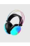 RGB Işıklı Kablosuz Kulaklık – Bluetooth 5.3, 3D Surround Ses, IPX4