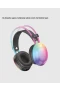 RGB Işıklı Kablosuz Kulaklık – Bluetooth 5.3, 3D Surround Ses, IPX4