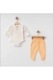 Eslenza Baby 2li Zıbın Takım 0099 Somon