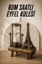 Eyfel Kuleli Dekoratif Kum Saati Ahşap ve Metal Şık Tasarım
