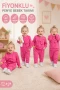Fiyonk Detaylı Penye Bebek Takımı – 6-24 Ay