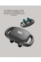 6 Başlıklı Şarjlı Masaj Tabancası 2000 mAh Ergonomik Gövde 15W Motorlu