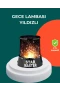 Renk Değiştirmeli Galaxy LED Yıldız Projektör – Dekoratif Oda ve Gece Aydınlatması