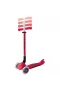 Globber Elite Deluxe Işıklı Scooter Kırmızı