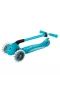 Globber Elite Deluxe Işıklı Scooter Mavi