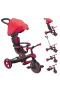 Globber Explorer 4in1 Trike Bisiklet Kırmızı