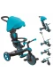 Globber Explorer 4in1 Trike Bisiklet Mavi