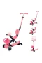 Globber Go Up Baby 360 Scooter (ışıklı) Koyu Pastel Pembe