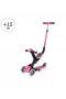 Globber Go Up Deluxe Scooter (ışıklı) Pembe