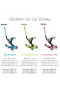Globber Go Up Deluxe Scooter (ışıklı) Pembe