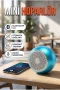 Gold Metal Hilal ve Minare Figürlü Pilli LED Ramazan Dekoru