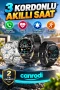 GT3 Max Akıllı Saat Siyah Arama Cevaplama Titreşimli Bildirim ve Nabız Takibi