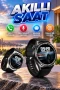 GT8 Akıllı Saat Bluetooth Sesli Görüşme Değiştirilebilir Kordon Türkçe Dil Desteği