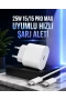 iPhone 15 ve 15 Pro Max Uyumlu Hızlı Şarj Adaptörü ve Type-C to Lightning Kablo Seti