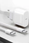 iPhone 15 ve 15 Pro Max Uyumlu Hızlı Şarj Adaptörü ve Type-C to Lightning Kablo Seti