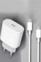 iPhone 15 ve 15 Pro Max Uyumlu Hızlı Şarj Adaptörü ve Type-C to Lightning Kablo Seti