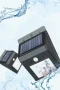 Güneş Enerjili 40 LED Hareket Sensörlü Duvar Lambası IP65 Suya Dayanıklı Bahçe Aydınlatma
