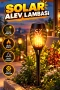 H12 Solar Alev Efektli LED Bahçe Lambası