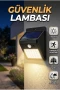 Hareket Sensörlü Solar LED Duvar Lambası 4 Modlu Güvenlik Aydınlatması