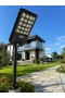 Hareket Sensörlü Solar LED Bahçe Lambası 3 Modlu Uzaktan Kumandalı Dış Mekan Aydınlatma