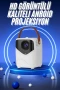 Android İşletim Sistemli Portatif Projeksiyon – 1080P, 32 GB Hafıza, WiFi ve Bluetooth