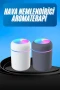 Humidifier LED Işıklı Mini Ortam Kokusu Aromaterapi Buhardanlık USB Taşınabilir Nemlendirici