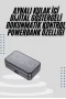 iOS Android Uyumlu Bluetooth Kablosuz Kulaklık Yüksek Bass Ses Deneyimi ve 2000 mAh Şarj Kutusu