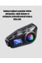 Bluetooth 5.3 Kask Kulaklığı – IP65 Suya Dayanıklı LCD Ekranlı, FM Radyo ve SD Kart Destekli