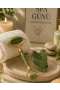 Jade Stone 2 Parça Yüz Masaj Seti – Gua Sha ve Roller Bakım Taşı