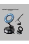 Manyetik Vakumlu Araç Telefon Tutucu 360° Döner Alüminyum Gövde