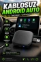 Kablosuz Android Auto Adaptörü USB Tak Çalıştır Bluetooth 5.0 5.8GHz WiFi Destekli