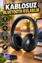 Kablosuz Bluetooth 5.0 Kulak Üstü Kulaklık Mikrofonlu ANC Özellikli