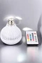 Kablosuz Bluetooth Led Lambalı Hoparlör Dekoratif Akıllı Ampul Tasarımlı