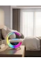 RGB Aydınlatmalı Kablosuz Bluetooth Hoparlör – USB, FM Radyo, TF Kart ve AUX Destekli