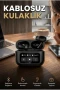 Kablosuz Bluetooth Kulaklık Pro 2. Nesil Siyah Dokunmatik Kontrollü