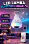 Kablosuz Bluetooth Led Lambalı Hoparlör Dekoratif Akıllı Ampul Tasarımlı