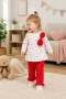 Kalp Baskılı Penye Bebek Takımı – 6-12 Ay