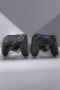 Kamuflaj Desenli Kablosuz PS4 Oyun Kolu Joystick Dokunmatik Yüzeyli