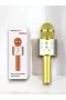 Bluetooth Karaoke Mikrofon Hoparlör – SD Kart ve USB Girişli Ses Değiştirme Özellikli