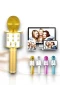 Bluetooth Karaoke Mikrofon Hoparlör – SD Kart ve USB Girişli Ses Değiştirme Özellikli