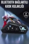 BT22 Kask Bluetooth Kulaklık Su Geçirmez Motosiklet Intercom Kulaklık