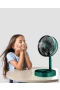 Şarjlı Mini Fan – Katlanabilir Tasarım ve 3 Kademeli Hız Ayarı
