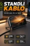 240W Type-C to Type-C Hızlı Şarj Kablosu – Katlanabilir Telefon Standlı