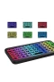 Kompakt Siyah RGB Işıklı Bluetooth Mini Klavye