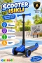 L1-B LAMBORGHİNİ LİSANSLI IŞIKLI SCOOTER MAVİ