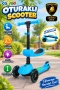 L52IN1-B LAMBORGHİNİ LİSANSLI KATLANIR OTURAKLI IŞIKLI SCOOTER MAVİ