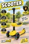 L52IN1-Y LAMBORGHİNİ LİSANSLI KATLANIR OTURAKLI IŞIKLI SCOOTER SARI