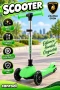 L5JELLY-G LAMBORGHİNİ LİSANSLI PARILTI IŞIKLI SCOOTER YEŞİL