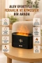 Alev Efektli LED Hava Nemlendirici – 9-12 Saat Kullanımlı Aroma Difüzörü